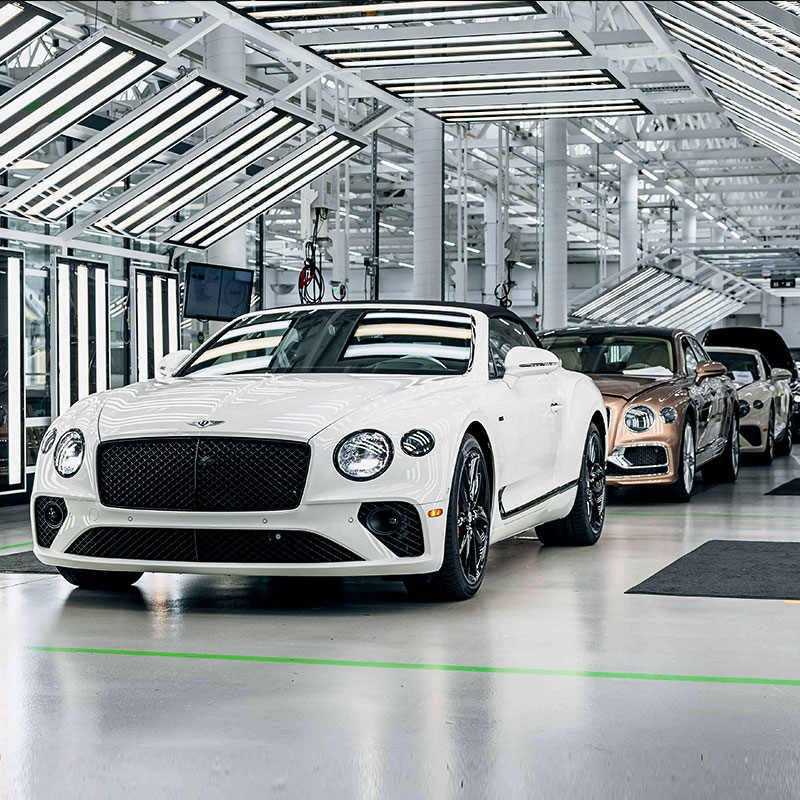 led lighting for automotive paint booths