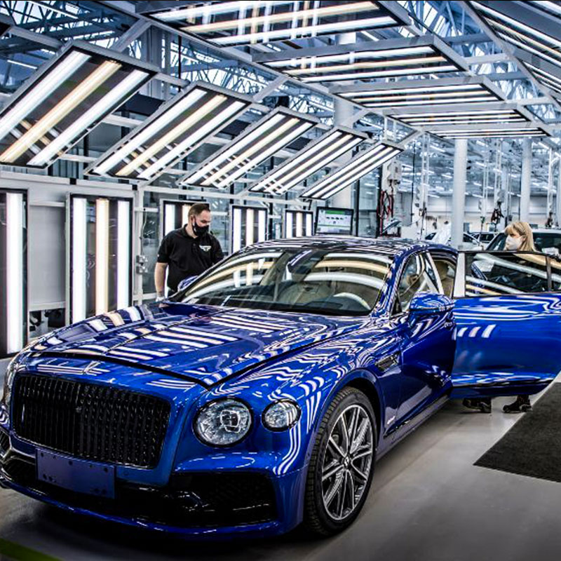 led lighting for paint booths