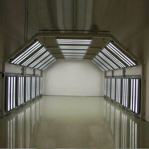paint booths light
