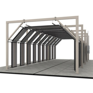 panel paint booth lights